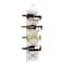 Elegant Designs 4 Bottle Vertical Wall Mounted Wine Rack